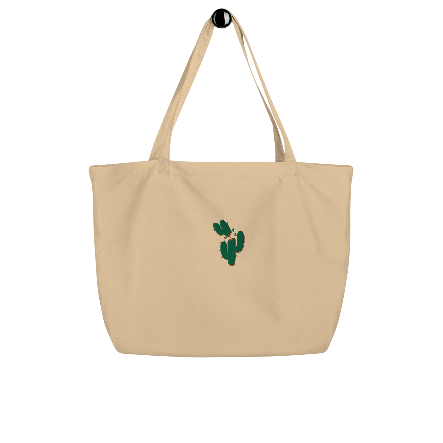 Embroidered Organic Tote - Large