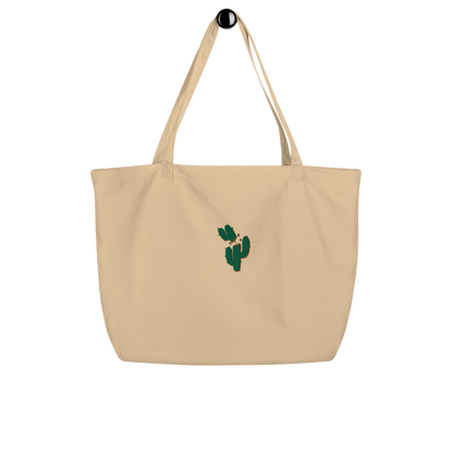 Embroidered Organic Tote - Large