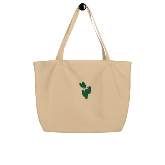 Embroidered Organic Tote - Large